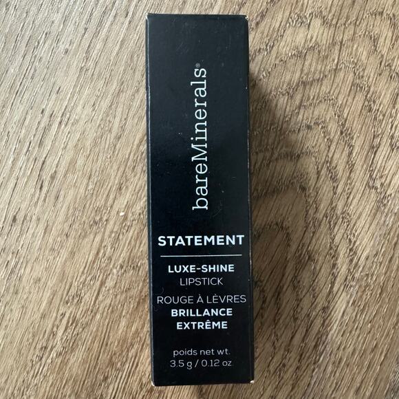 Bare Minerals Statement Luxe-Shine Lipstick in Alpha - Picture 1 of 5